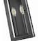 Z-Lite Nova 2 Light Outdoor Wall Light, Black/Clear, 5.5 In W x 16.5 In H 5018S-BK - alternate 6