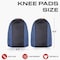 Safe Handler Flooring and Roofing Knee Pads, Blue, PR BLSH-MS-EVA-KP-6BLBK - alternate 6