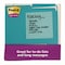 Post-It Note Pads in Summer Joy Color Collection Colors, 4in x 4in, Note Ruled, 90 Sheets/Pad, 6PK 675-6SSJOY - alternate 14