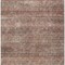 Homeroots 10' X 14' Coral And Black Striped Washable Indoor Outdoor Area Rug 605770 - alternate 6
