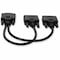 Add-On Addon 20.00Cm (8.00In) Vga Male To Female Black Splitter Cable VGASPLMFF - alternate 6