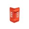Mytee Products 40 Pcs 4 inx10 in Orange Flatbed Corner Protector V Shaped with Carrying Case, 2PK PCP10-20PACK-ORANGEx2 - alternate 7