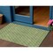 Homeroots 3' X 5' Green And Ivory Geometric Washable Indoor Outdoor Area Rug 596099 - alternate 1
