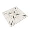 Apollo Tile Artisana 12x12 in. Honed Dolomite, Ice Grey, Ania Black Starburst Mosaic Tile (5 sq ft/case) 5PK APLAUR88WHITEA - alternate 7