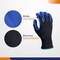 4Dock Foam Latex Coated Glove, Blue/Yellow, XL 12 PK WG001-XL - alternate 5