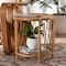 Bali & Pari Berilo Bohemian Light Honey Rattan End Table 251-13963-ZORO - alternate 5