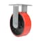 Vestil Polyurethane Rigid Caster 6 In. Diameter x 2 In. Width 1232 Lb. Capacity Red/Black CST-VE-6X2PU-R - alternate 6