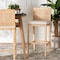 Bali & Pari Sofia Bohemian Natural Rattan Bar Stool 248-13721-ZORO - alternate 9