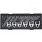 Jtc Auto Tools 16-piece deluxe crowfoot wrench set, 3/8 in & 1/2 in drive, cr-mo K6161 - alternate 1