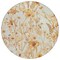 Homeroots 8' Ivory And Beige Round Floral Washable Indoor Outdoor Area Rug 611146 - alternate 6