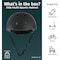 Lifemaster Kids Adjustable Sports Helmet 3-8 Yrs, Impact-Resistant, 11-Vent System, Comfort Padding, Black LFHELBK - alternate 7