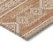 Homeroots 8' X 10' Copper And Ivory Southwestern Washable Indoor Outdoor Area Rug 593663 - alternate 8