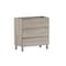 Homeroots 32" Natural Wood Freestanding Bathroom Vanity With White Sink And Three Drawers 624146 - alternate 1