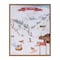 Homeroots Dog Ski Resort Brown Framed Wall Art 634745 - alternate 1