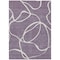 Homeroots 10' X 14' Purple And Ivory Abstract Washable Indoor Outdoor Area Rug 597516 - alternate 9
