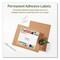 Avery EcoFriendly Recycled Shipping Labels, Inkjet/Laser, 8.5 x 11, White, 1/Sheet, 10PK 48809 - alternate 5