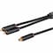 Monoprice Onix Series - 2-Male to 1-Female RCA Y-Adapter_ 12in_ Black 38079 - alternate 1