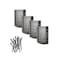 Nuvo Iron Railing Combo Kit with 10 Rectangular 38-inch Balusters With 4 Deck Rail Connectors and fasteners RCTB38-15KIT - alternate 6
