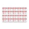 Signmission Safety Sign, OSHA Danger, 5" Height, No Swimming Bilingual, D-35-VG-1709-10PK OS-DS-D-35-VG-1709-10PK - alternate 1