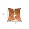 Homeroots Set of Two 18" Brown and White Cowhide Cowhide Throw Pillows, 2PK 544601 - alternate 4