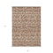 Homeroots 8' X 10' Terra Cotta And Beige Southwestern Washable Indoor Outdoor Area Rug 594199 - alternate 6