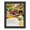 M&T Displays Snap Frame 8.5 in. X 11 in. Poster Size, 1 in. Black, Mitered Corner UCN255B081x7991 - alternate 6