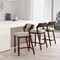 Manhattan Comfort Patricia Counter Stool  in White Glacier - Set of 3 3-CS023-WH - alternate 1