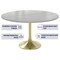 Leisuremod Round 47.24 in W, 29.34 in L, Sintered Stone/Stainless Steel, White VT23BG-48WS - alternate 8