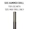 Drill America 20in SDS-Max Bull Point Chisel CHBSDSM20 - alternate 2