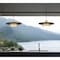 Z-Lite Ludo Matte Black + Modern Gold 1 Light Pendant 829P16-MB-MGLD-LED - alternate 7