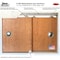 Vdomdoors Double Barn Interior Door, 48" x 96", White SETE6222DBD-WS-64 - alternate 6