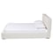 Baxton Studio Laverick Modern Cream Boucle Queen Platform Bed with Border Piping 254-13933-ZORO - alternate 8