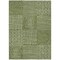 Homeroots 5' X 8' Olive Green And Ivory Geometric Washable Indoor Outdoor Area Rug 600763 - alternate 8