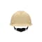 Msa Safety V-Gard Slotted Cap, HDPE, Fas-Trac III Suspension, Type I, Class E, Light Buff (10.6in L x 17.3in W) 495856 - alternate 5