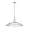 Z-Lite Lunelle Brushed Nickel 1 Light Pendant 3051P24-BN - alternate 7