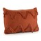Homeroots 14" X 20" Cinnamon Chevron Cotton Lumbar Throw Pillow With Texture 549449 - alternate 6