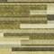 Homeroots 8' X 10' Olive Green Ivory And Beige Striped Washable Indoor Outdoor Area Rug 613305 - alternate 8