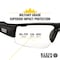 Klein Tools Safety Glasses, Anti-Fog & Anti-Scratch, Clear Lens, Black/Orange Frame 60161 - alternate 8