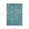 Homeroots 3' X 5' Teal Blue And Aqua Patchwork Washable Indoor Outdoor Area Rug 581617 - alternate 9
