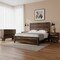 Homeroots Three Piece Dark Brown Solid Wood Bedroom Set 552147 - alternate 9
