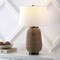 Jonathan Y Chakrii 25" Rustic Bohemian Iron/Rattan LED Table Lamp with Pull-Chain, Oil Rubbed Bronze/Dark Brown JYL4044B - alternate 7