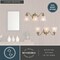 Vaxcel Standford 3 Light Brass Bathroom Vanity Fixture VL35123A - alternate 5