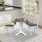 Whitewood Industries Extension Dining Tables, 45 in L, 38 in H, Parawood, 3 Piece K05-42DPT-23-C617-2 - alternate 6