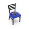 Holland Bar Stool Co BlackLogo Chair, VinylSeat L00418UKYCat - alternate 1