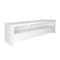 Homeroots 59in White Enclosed and Open Storage TV Stand 699849 - alternate 6