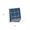 Homeroots 50" X 67" Denim Blue And White Cotton Blend Woven Plaid Throw Blanket with Fringe 632898 - alternate 5