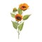 Homeroots Set of Twelve Yellow And Green Fall Sunflower Wreath Sprays, 12PK 633245 - alternate 1