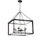 Jonathan Y Anna 21" 4-light Metal/Glass LED Pendant, Oil Rubbed Bronze JYL7413A - alternate 6