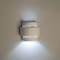 Luxury Lighting Fasciato 10 in Tall Ceramic Outdoor Wall Light, Paintable White Bisque, 2PK (2) 128-00-W-ud-7 - alternate 1