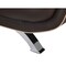 Homeroots 80" Brown Leather Sofa With Silver Legs 329463 - alternate 7
